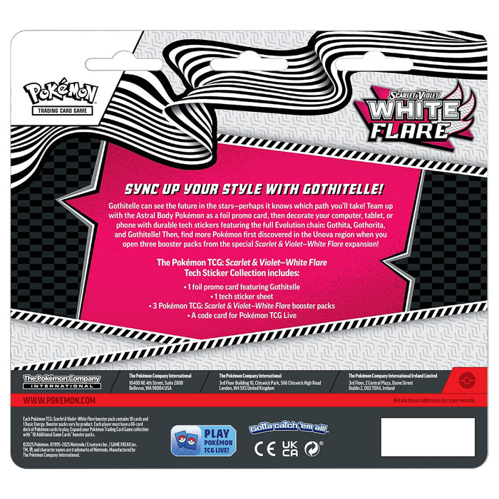 Pokémon TCG Scarlet & Violet 10.5 White Flare Tech Sticker Collection: Gothitelle