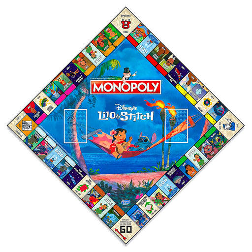 Monopoly Board Game Disney's Lilo & Stitch Edition
