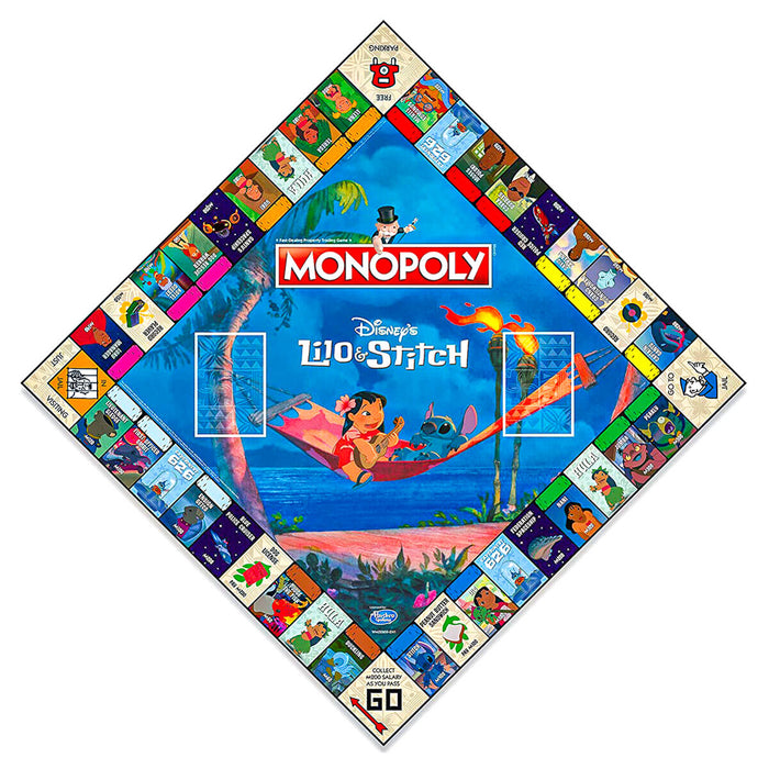 Monopoly Board Game Disney's Lilo & Stitch Edition