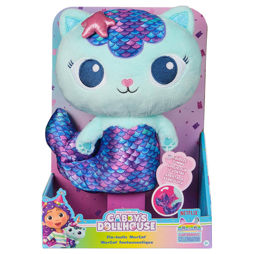Gabby’s Dollhouse Fin-tastic MerCat 25cm Plush