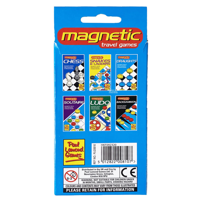 Magnetic Draughts Travel Game