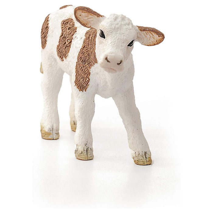 Schleich Simmental Calf Figure