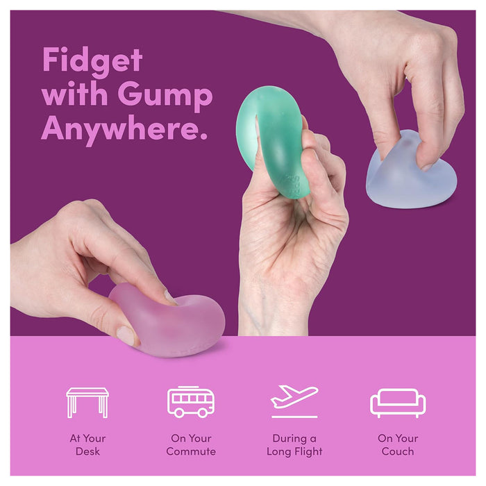 Speks Gump Jumbo Moon Jelly Memory Gel Stress Ball