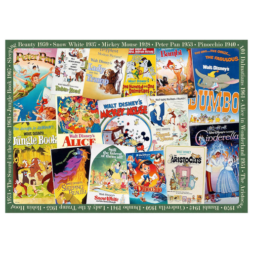 Ravensburger Disney Vintage Movie Poster 1000 Piece Jigsaw Puzzle