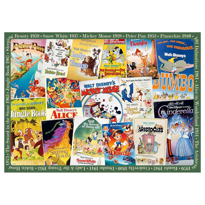 Ravensburger Disney Vintage Movie Poster 1000 Piece Jigsaw Puzzle