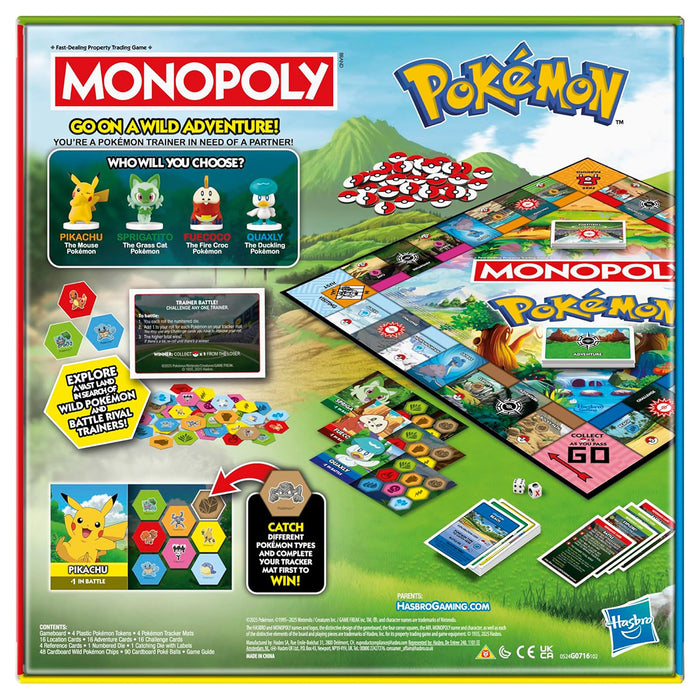 Monopoly Board Game Pokémon Edition