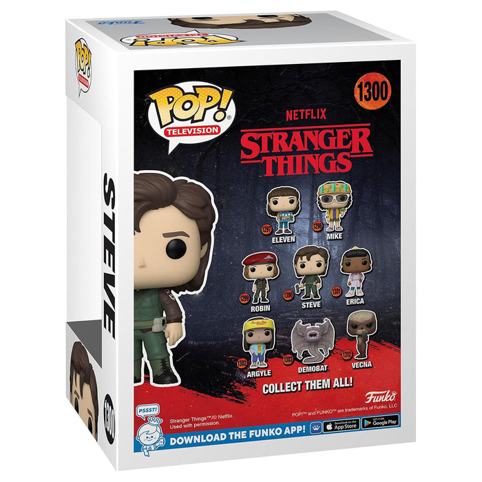 Funko Pop! Television: Stranger Things S4: Steve Vinyl Figure #1300