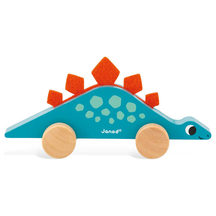 Janod Push-Along Dinos Toy (styles vary)