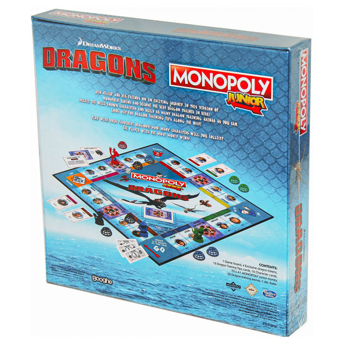 Monopoly Junior Board Game Dragons Edition