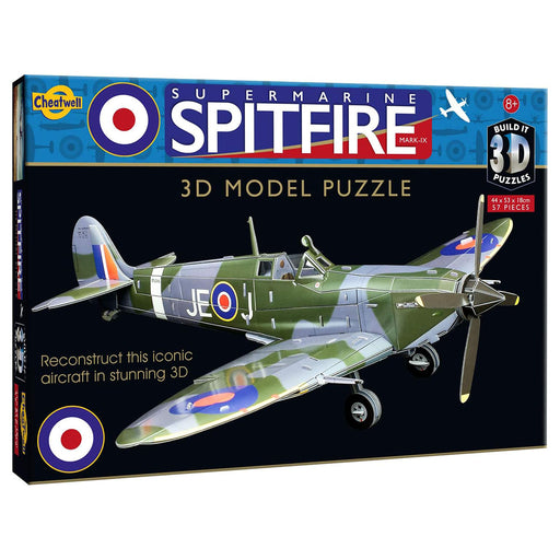 Supermarine Spitfire Mark-1X 3D Model Puzzle