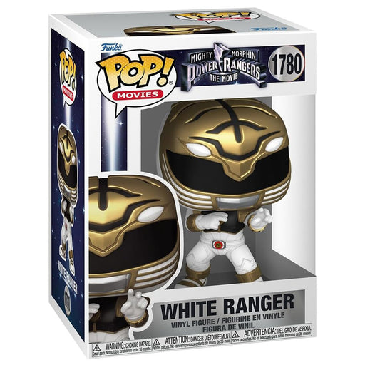 Funko Pop! Movies: Mighty Morphin Power Rangers The Movie: White Ranger Vinyl Figure #1780
