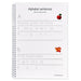 Write Size Alphabet and Handwriting Practice Pad Book 3