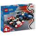 LEGO City F1 Williams Racing & Haas F1 Race Cars Buiding Set