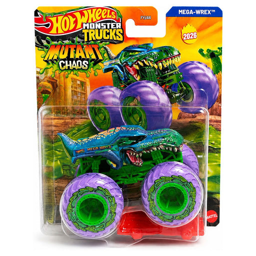 Hot Wheels Monster Trucks Mutant Chaos: Mega-Wrex Truck