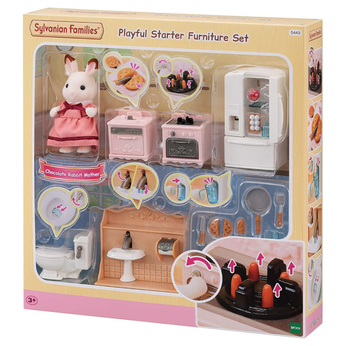 Sylvanian Families Playful Starter Furniture Set