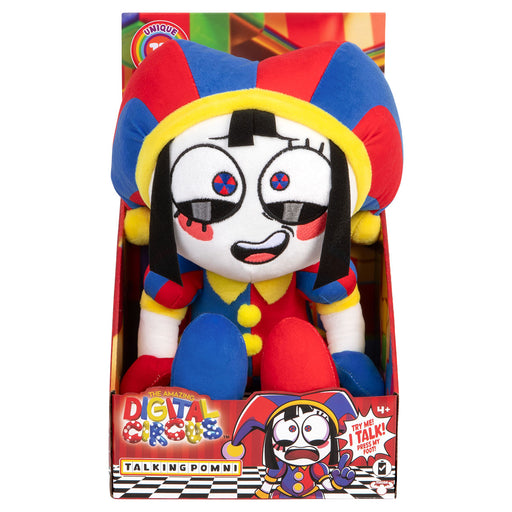 The Amazing Digital Circus Talking Pomni 12" Plush