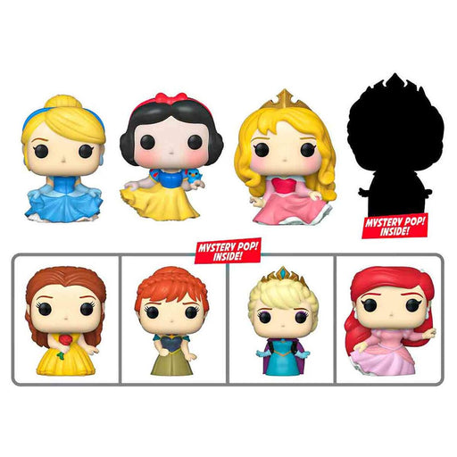 Funko Bitty Pop! Disney Princess Mini Figures Series 3 (4 Pack)