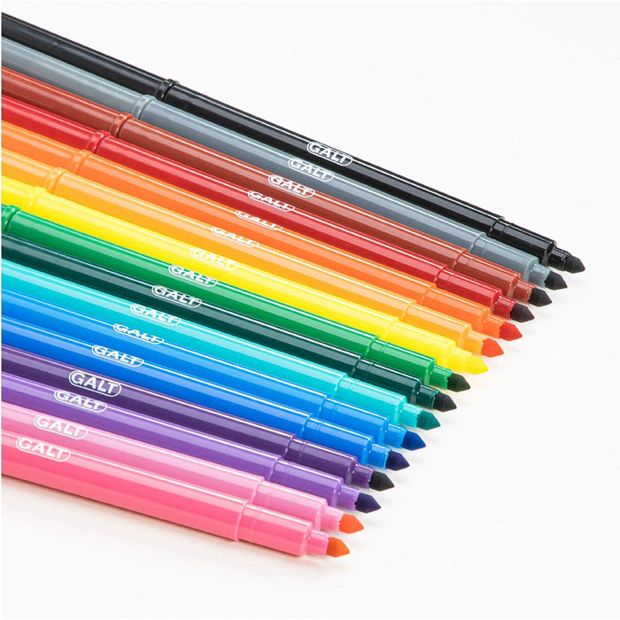Galt Washable Colouring Pens (16 Pack)