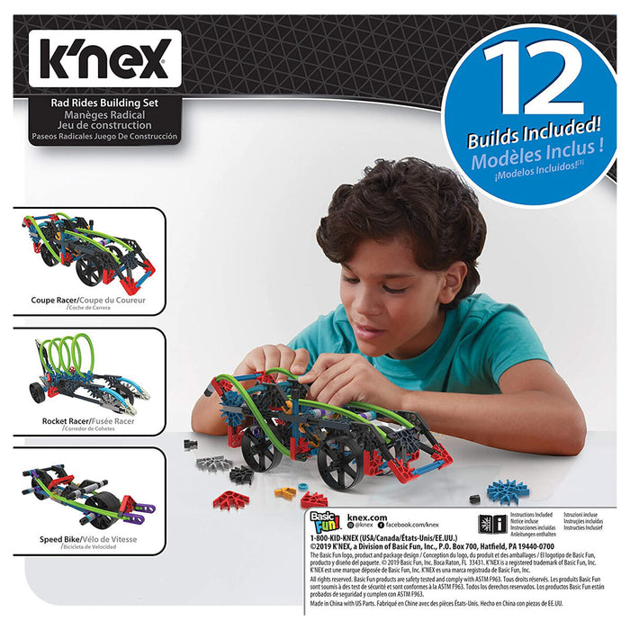 K'nex Rad Rides 12 Model Building Set