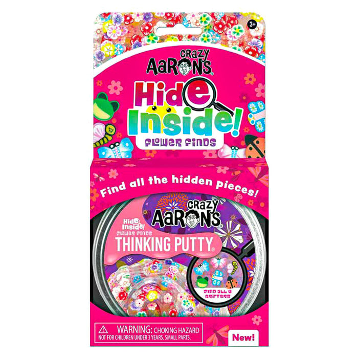 Crazy Aaron's Hide Inside Flower Finds Thinking Putty 90g