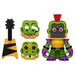 Funko Snaps: Five Nights at Freddy's: Montgomery Gator and Glamrock Chica Figures (2 Pack)