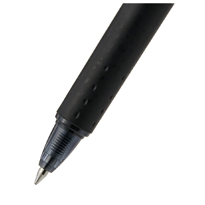 Pilot FriXion Ball Clicker Medium Line Erasable Black Ink Pen (6 Pack)