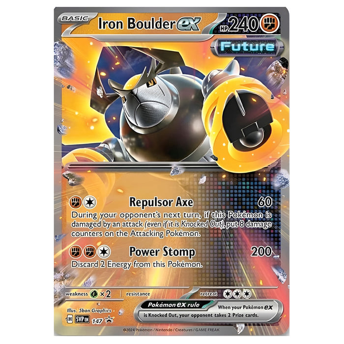 Pokémon TCG: Paradox Destinies Iron Boulder ex Tin
