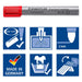 Staedtler's Lumocolor Flipchart Marker Pens (6 Pack)