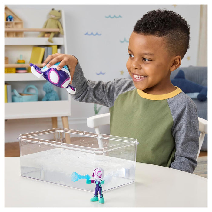Marvel Spidey and his Amazing Friends Water Webs: Ghost Turtle Playset