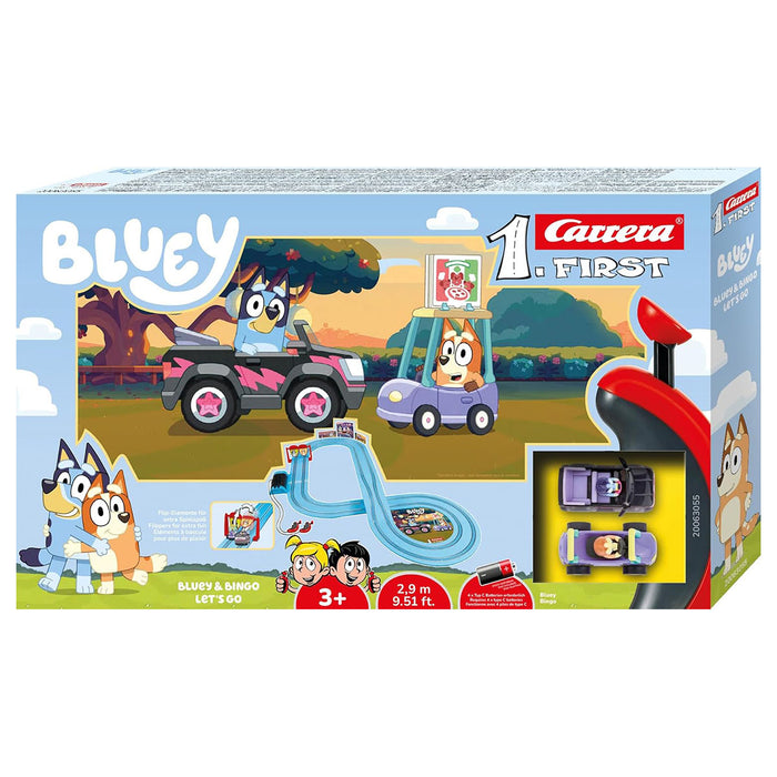 Carrera First Bluey & Bingo Let's Go Set