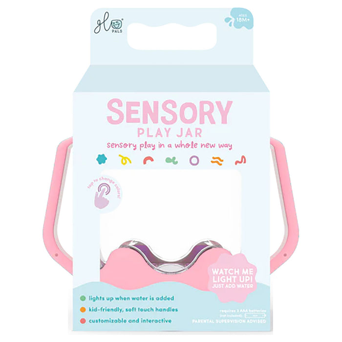 Glo Pals Sensory Play Jar Bubblegum Pink