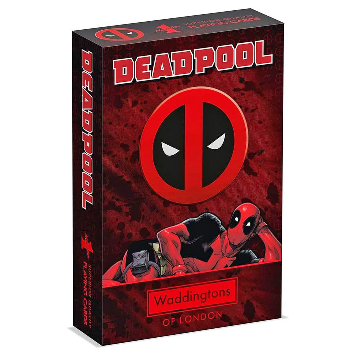 Deadpool Waddingtons Number 1 Playing Cards — Booghe