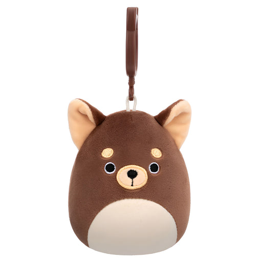 Squishmallows Barkevina 3.5" Mini Clip-On Plush