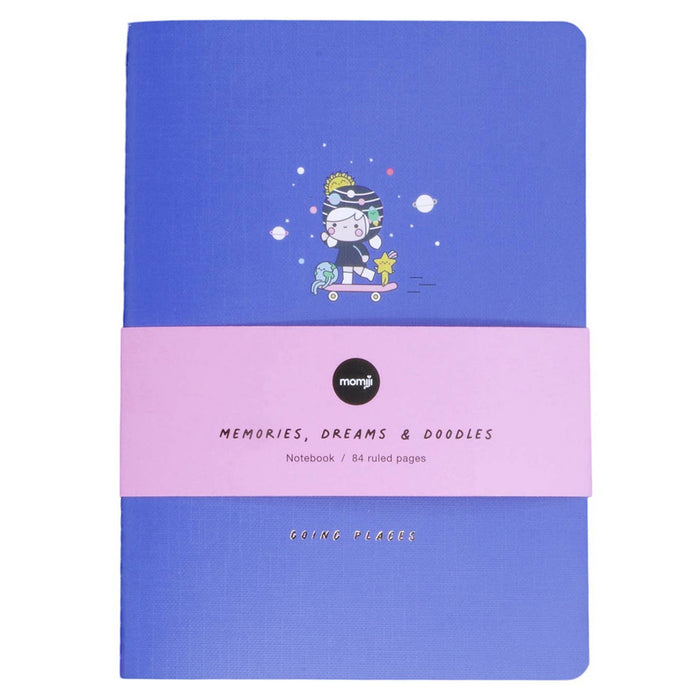 Momiji Going Places Memories, Dreams & Doodles Notebook