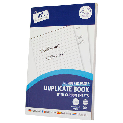 Duplicate Book - Full Size 80 sets