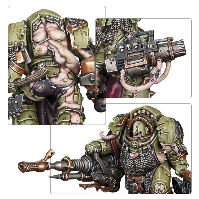 Warhammer 40,000 Death Guard: Blightford Terminators Miniatures Set