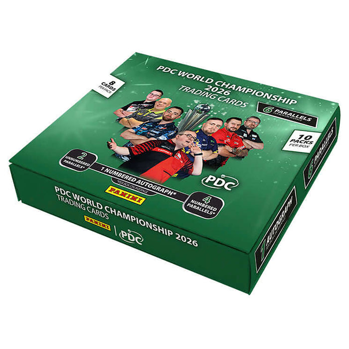Panini PDC World Championship Darts 2026 Trading Cards Premium Box (10 Pack)