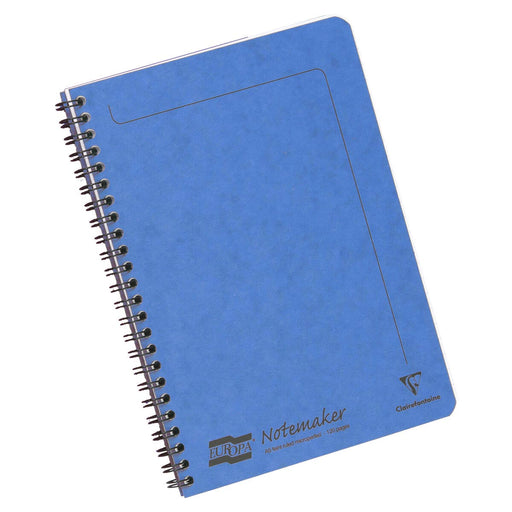Europa 120 Page Wire Ruled Notemaker A5 Assorted Colour (Pack of 10)