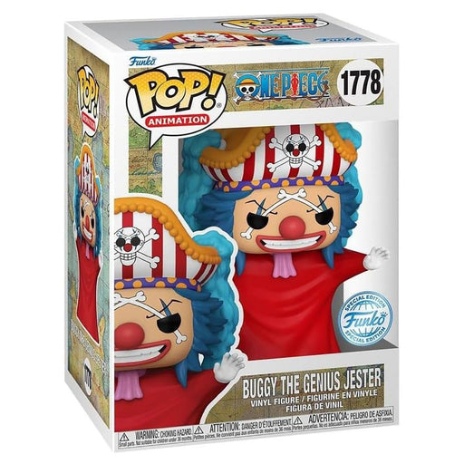 Funko Pop! Animation: One Piece: Buggy the Genius Jester Vinyl Figure #1778