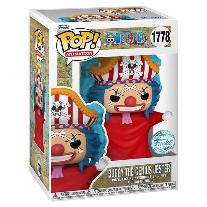 Funko Pop! Animation: One Piece: Buggy the Genius Jester Vinyl Figure #1778