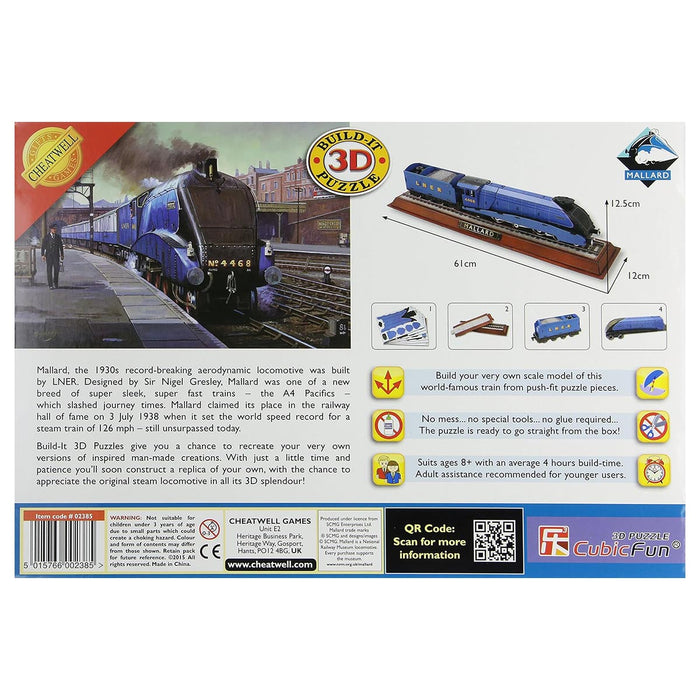 Mallard 3D Model Puzzle