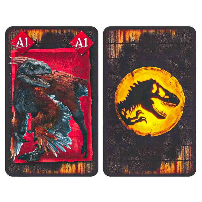 Shuffle Jurassic World: Dominion 4-in-1 Card Game