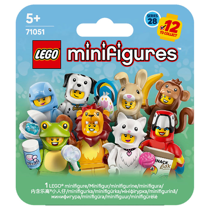 LEGO Mini Figures Animals Series 28 71051 Building Toy (styles vary)