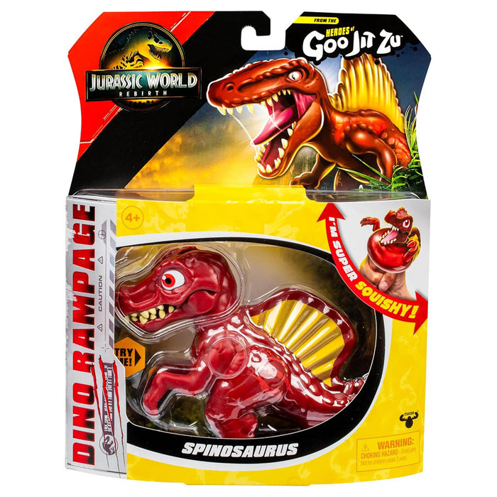 Heroes of Goo Jit Zu Jurassic World Rebirth Dino Rampage Spinosaurus Stretch Figure