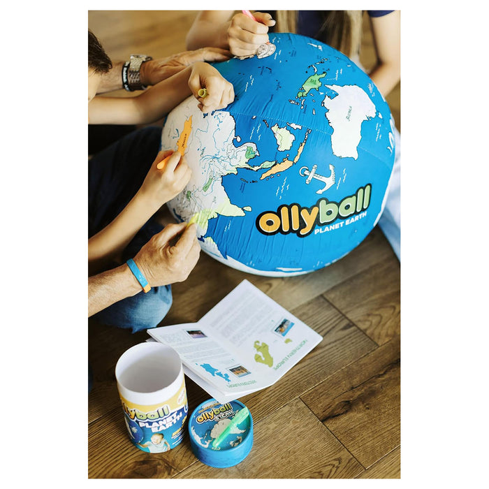 Ollyball Planet Earth Inflatable Indoor Ball