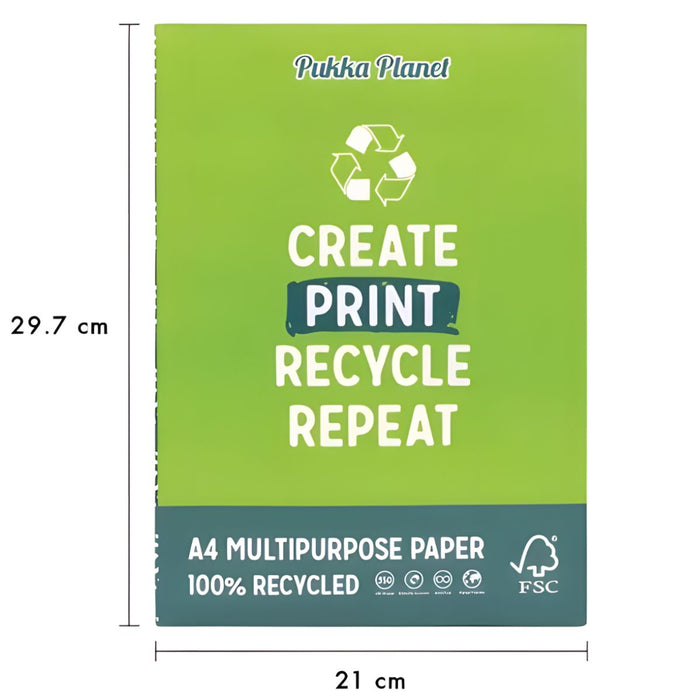 Pukka Planet Multi-Purpose Recycled Paper (styles vary)