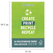 Pukka Planet Multi-Purpose Recycled Paper (styles vary)