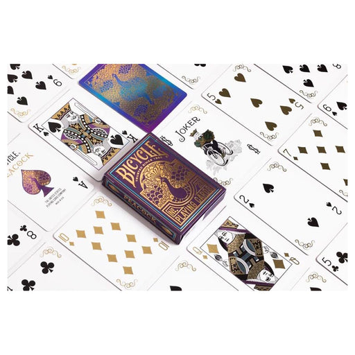 Bicycle Purple Peacock Playing Cards