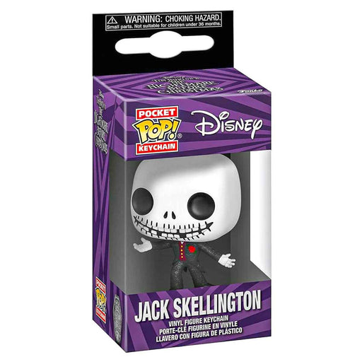 Funko Pop! Pocket Keychain: Disney: The Nightmare Before Christmas 30th Anniversary: Jack Skellington (Formal) Vinyl Figure