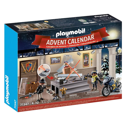 Playmobil Police Museum Theft Advent Calendar 2023